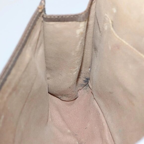 GUCCI GG Supreme Web Sherry Line Bag PVC Beige Brown - Picture 15 of 16